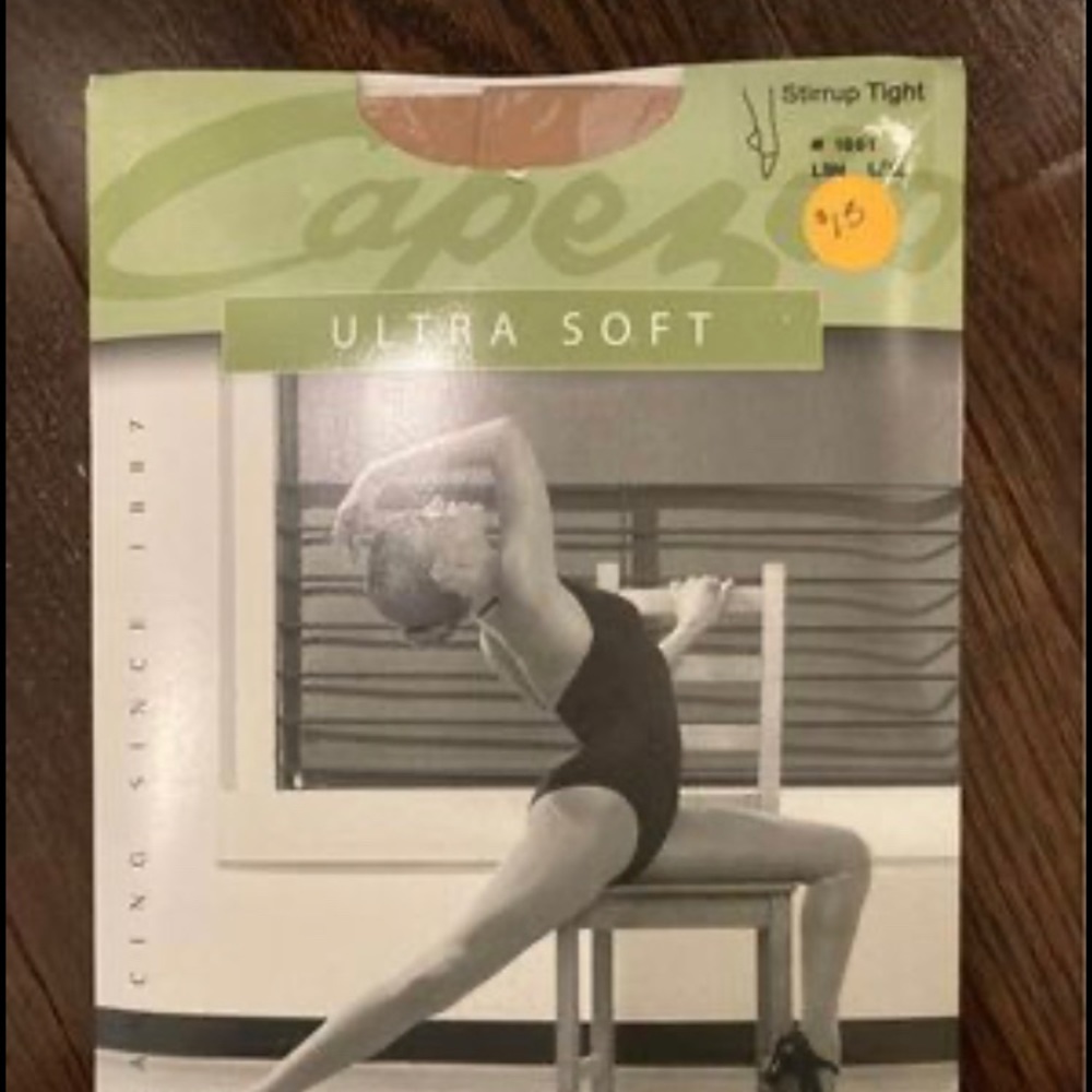 Capezio Stirrup tight, nude, size L/XL